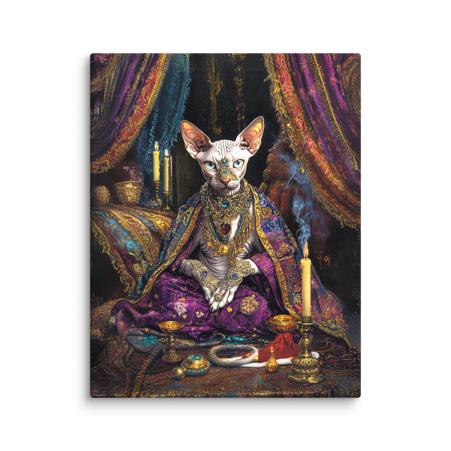 Her Majesty Sphinxara – Canvas Print