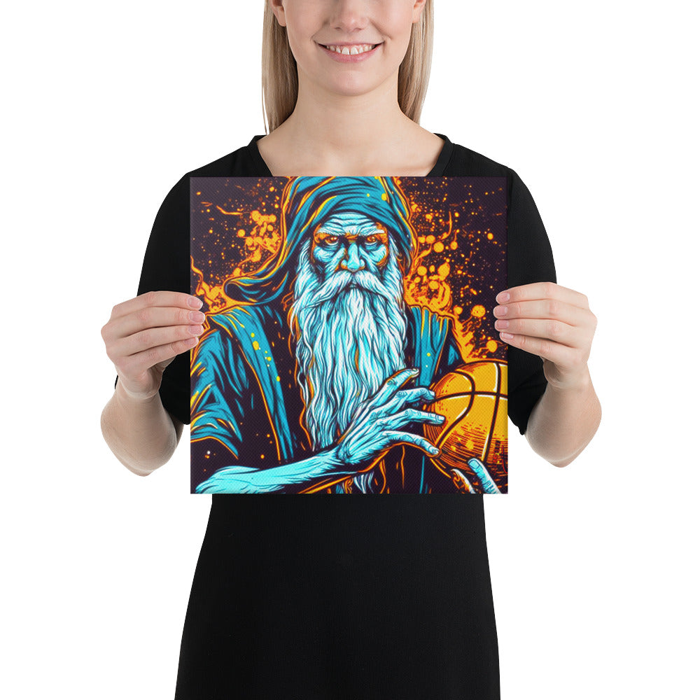 Morgarath Nightshade, Basketball Wizard - Canvas Print