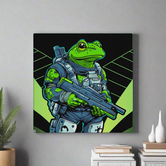 Battle Hopper - Canvas Print