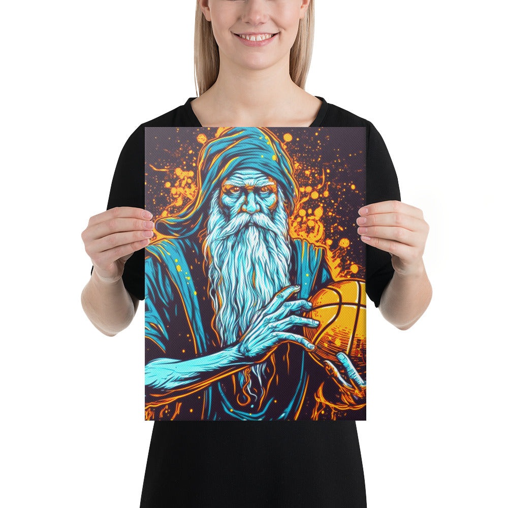 Morgarath Nightshade, Basketball Wizard - Canvas Print