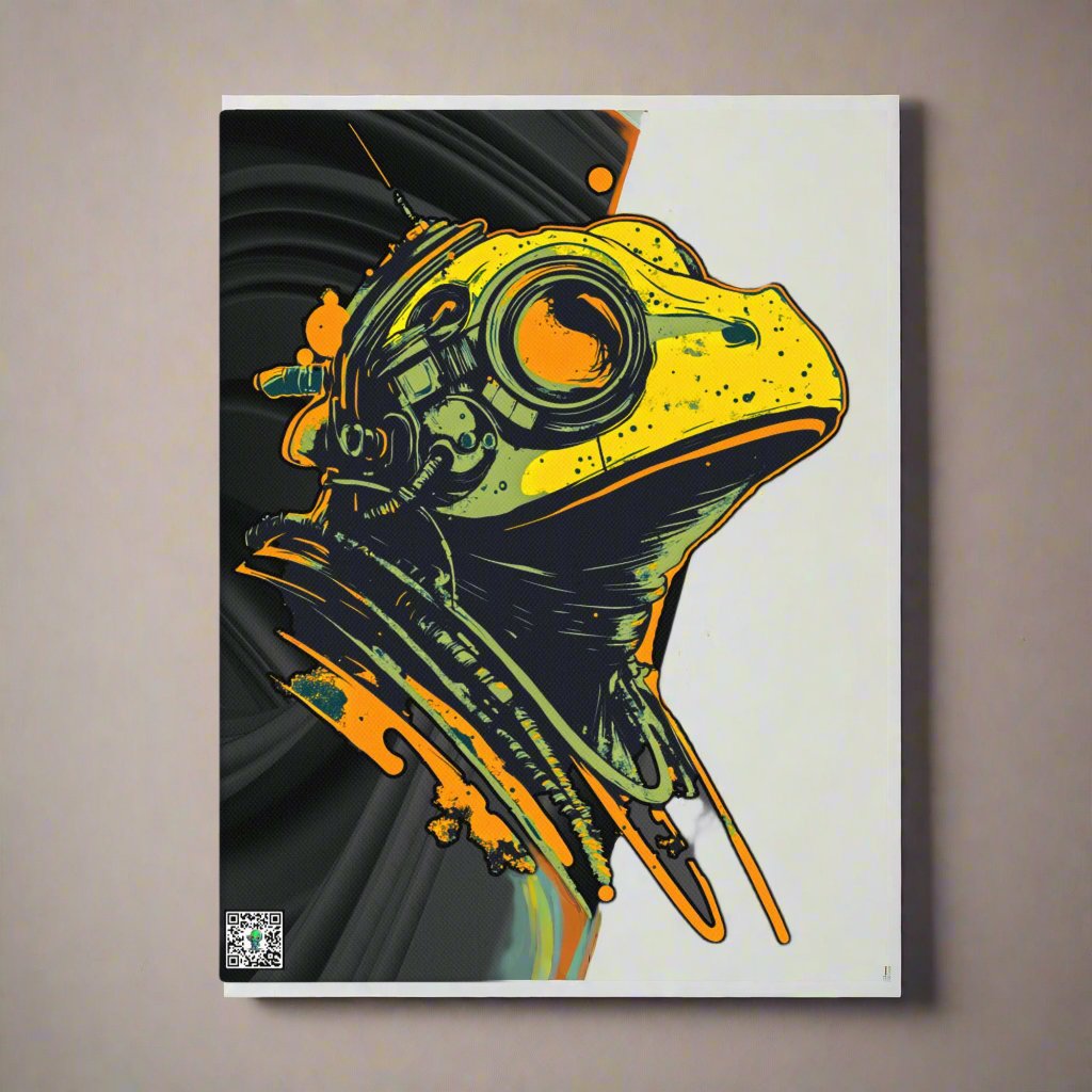 Nebula Croaker - Canvas Print