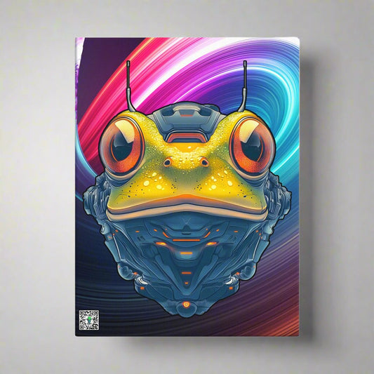 Techno Toad - Canvas Print