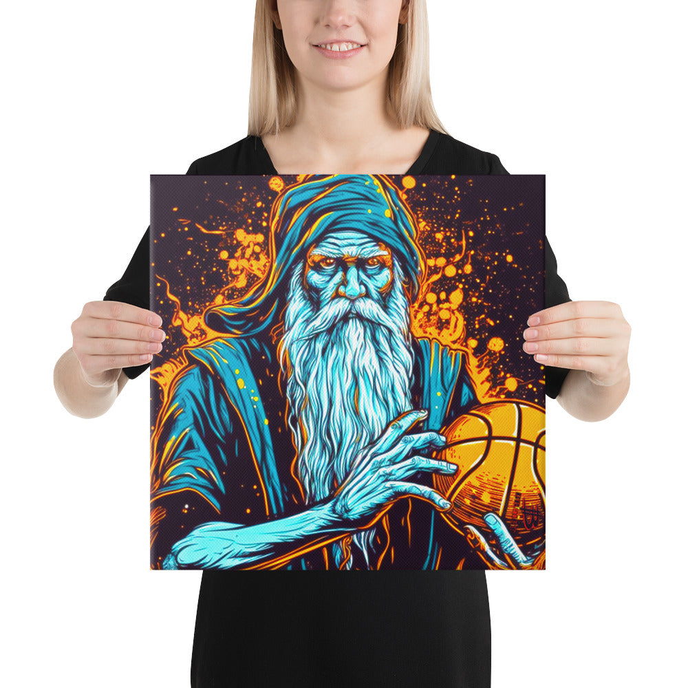 Morgarath Nightshade, Basketball Wizard - Canvas Print