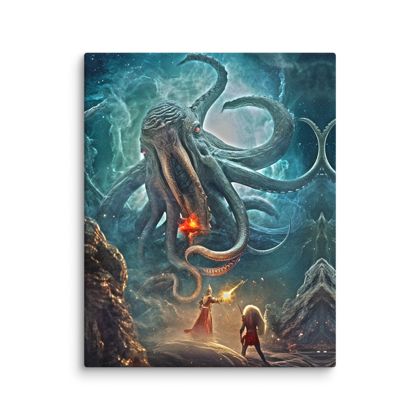 Stygian Rendezvous - Canvas Print