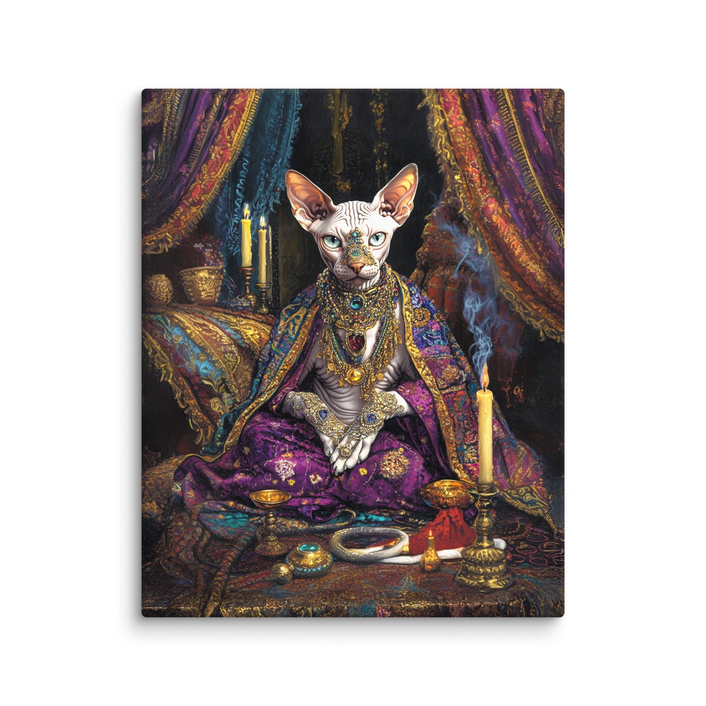 Her Majesty Sphinxara – Canvas Print