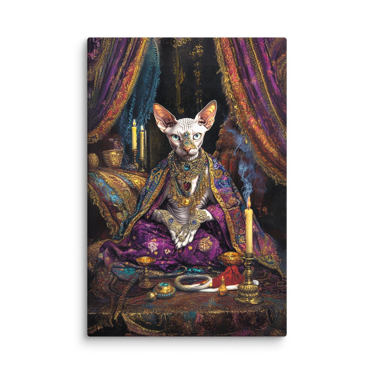 Her Majesty Sphinxara – Canvas Print