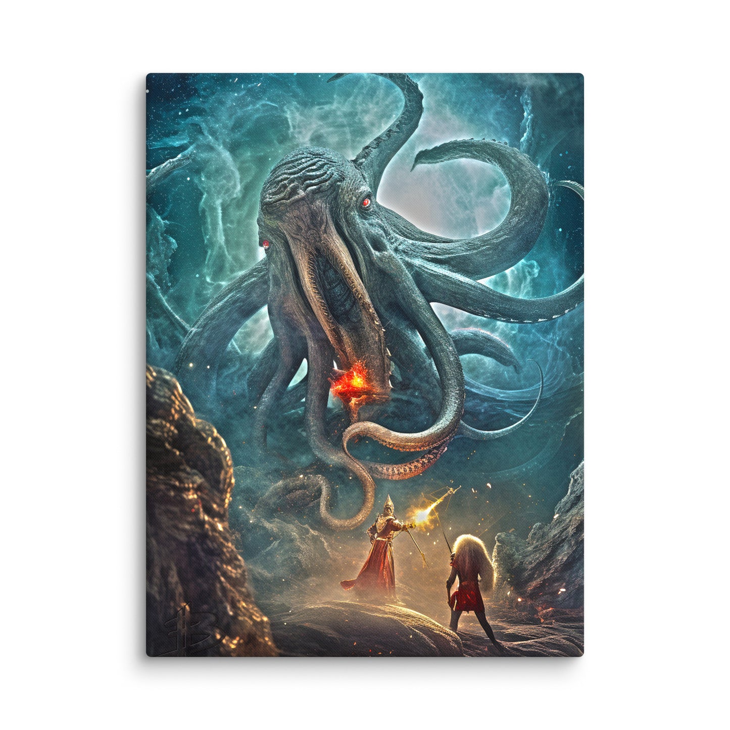 Stygian Rendezvous - Canvas Print