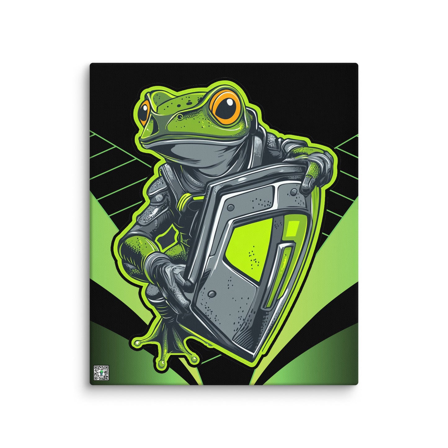 Bullfrog Battalion - Canvas Print