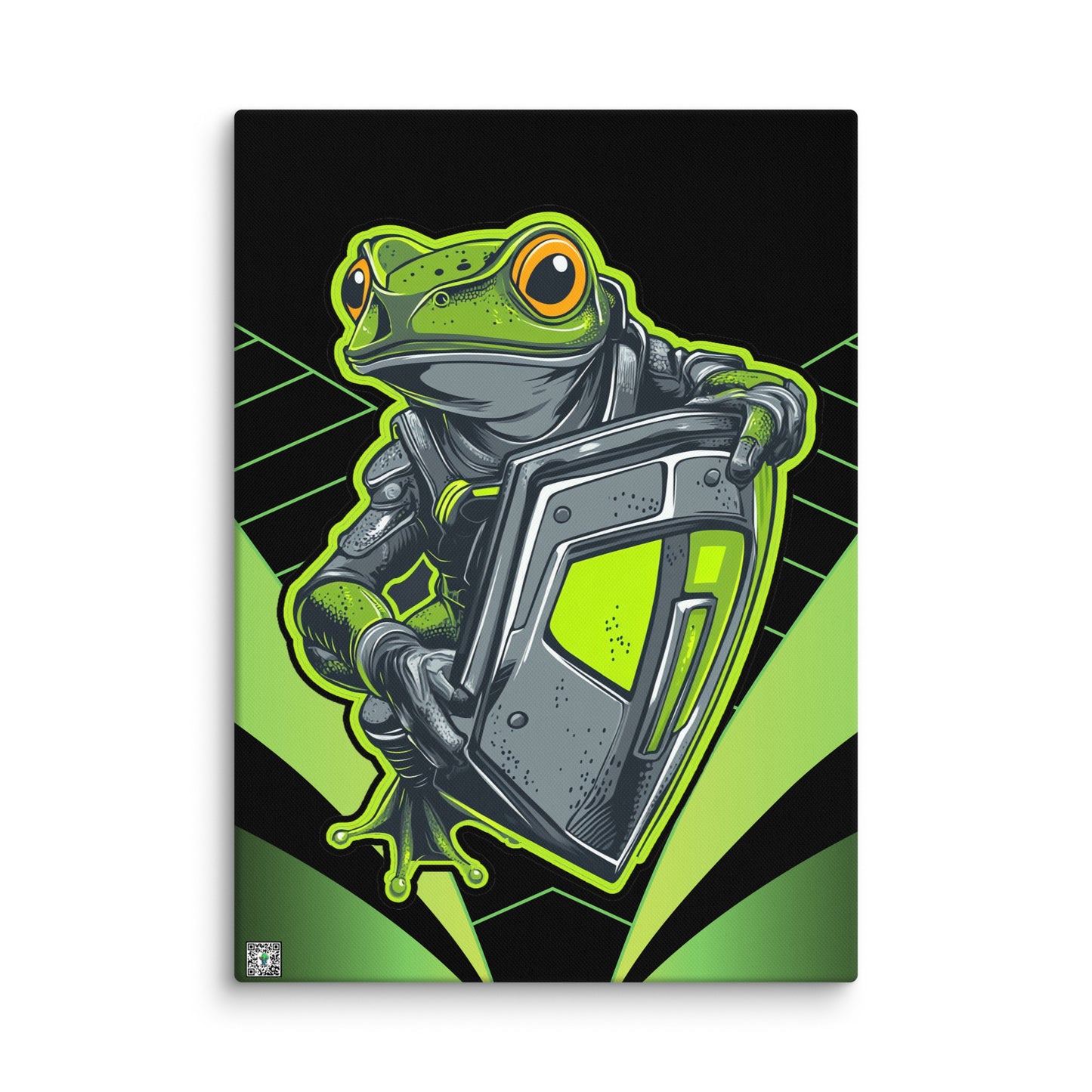 Bullfrog Battalion - Canvas Print