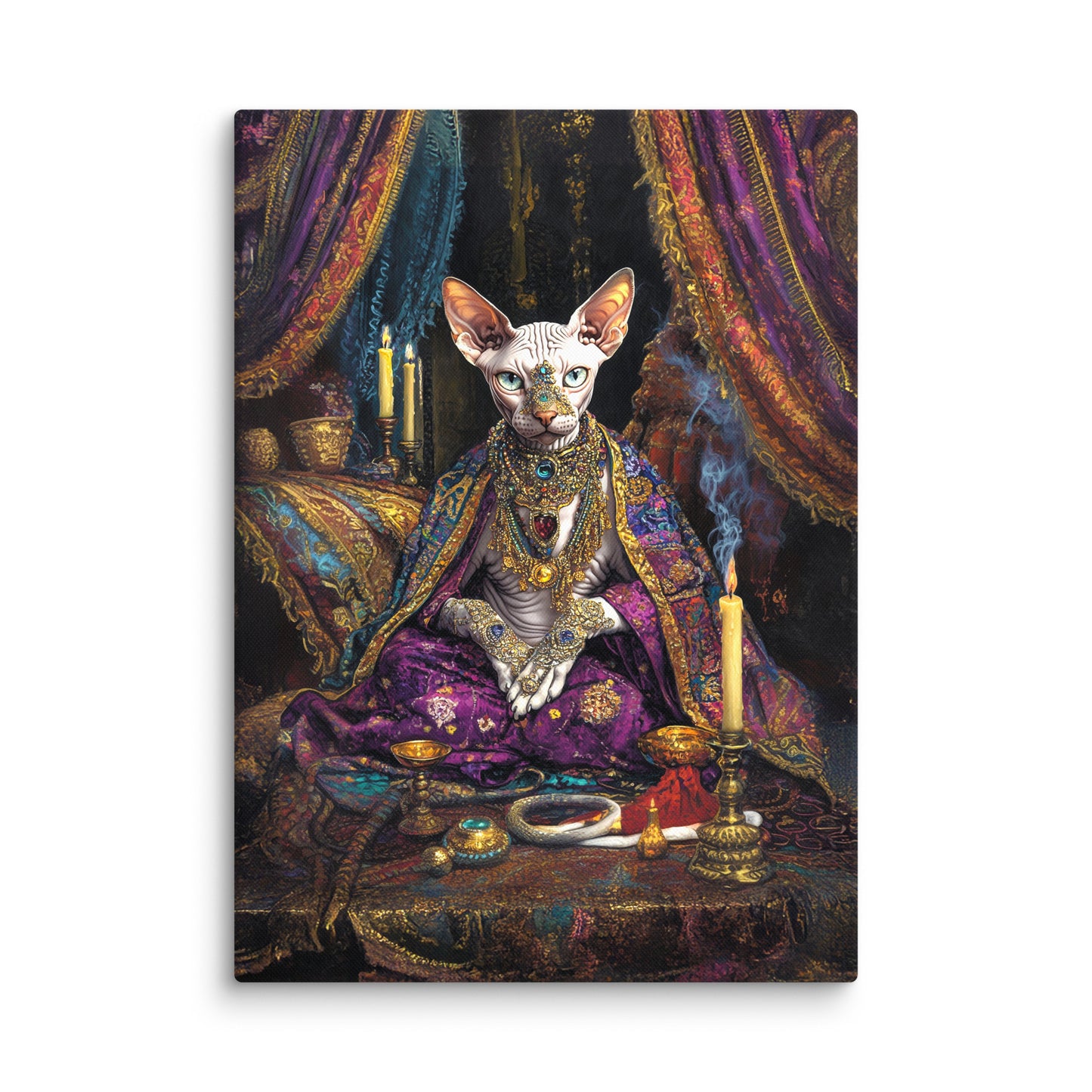 Her Majesty Sphinxara – Canvas Print