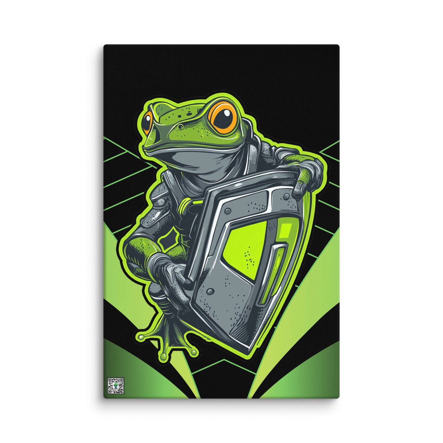 Bullfrog Battalion - Canvas Print