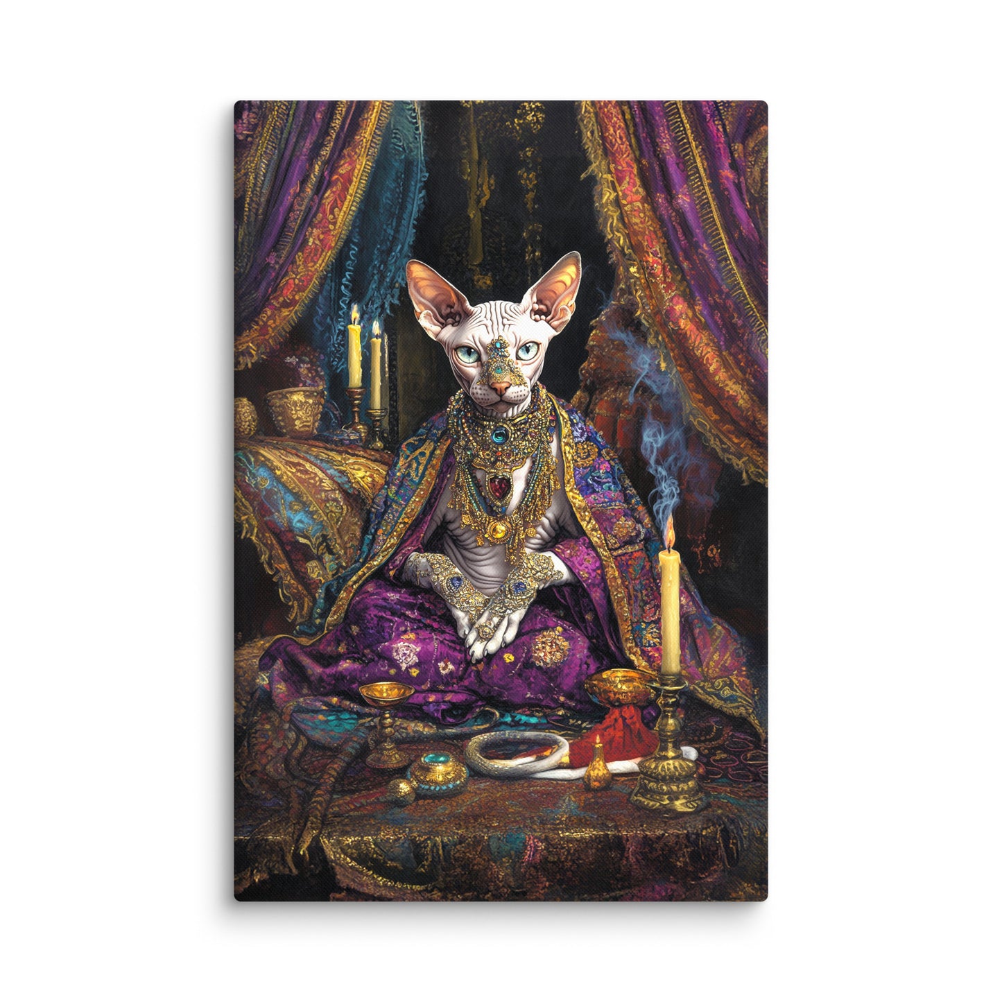 Her Majesty Sphinxara – Canvas Print