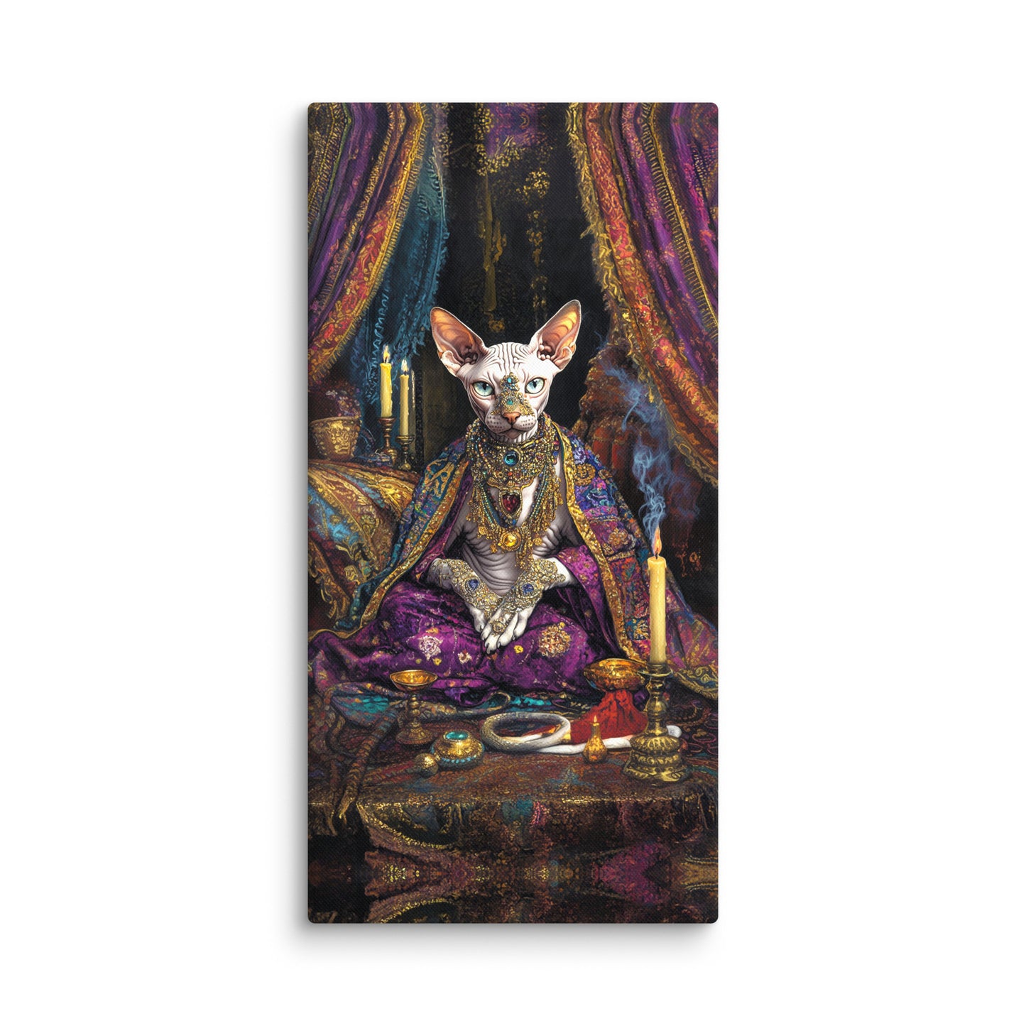 Her Majesty Sphinxara – Canvas Print