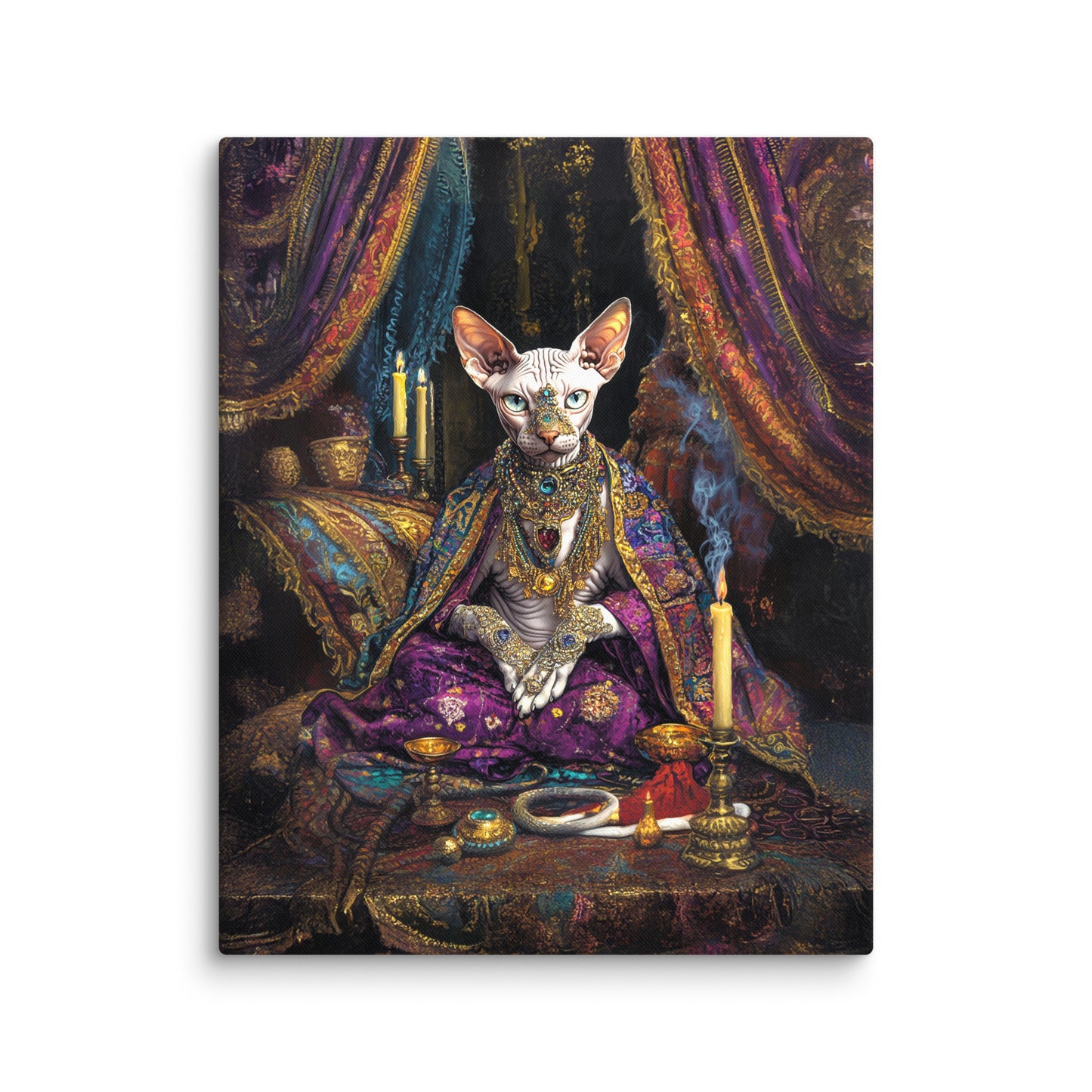 Her Majesty Sphinxara – Canvas Print