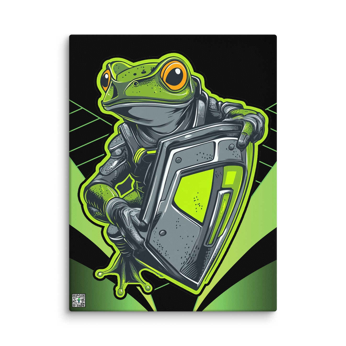 Bullfrog Battalion - Canvas Print