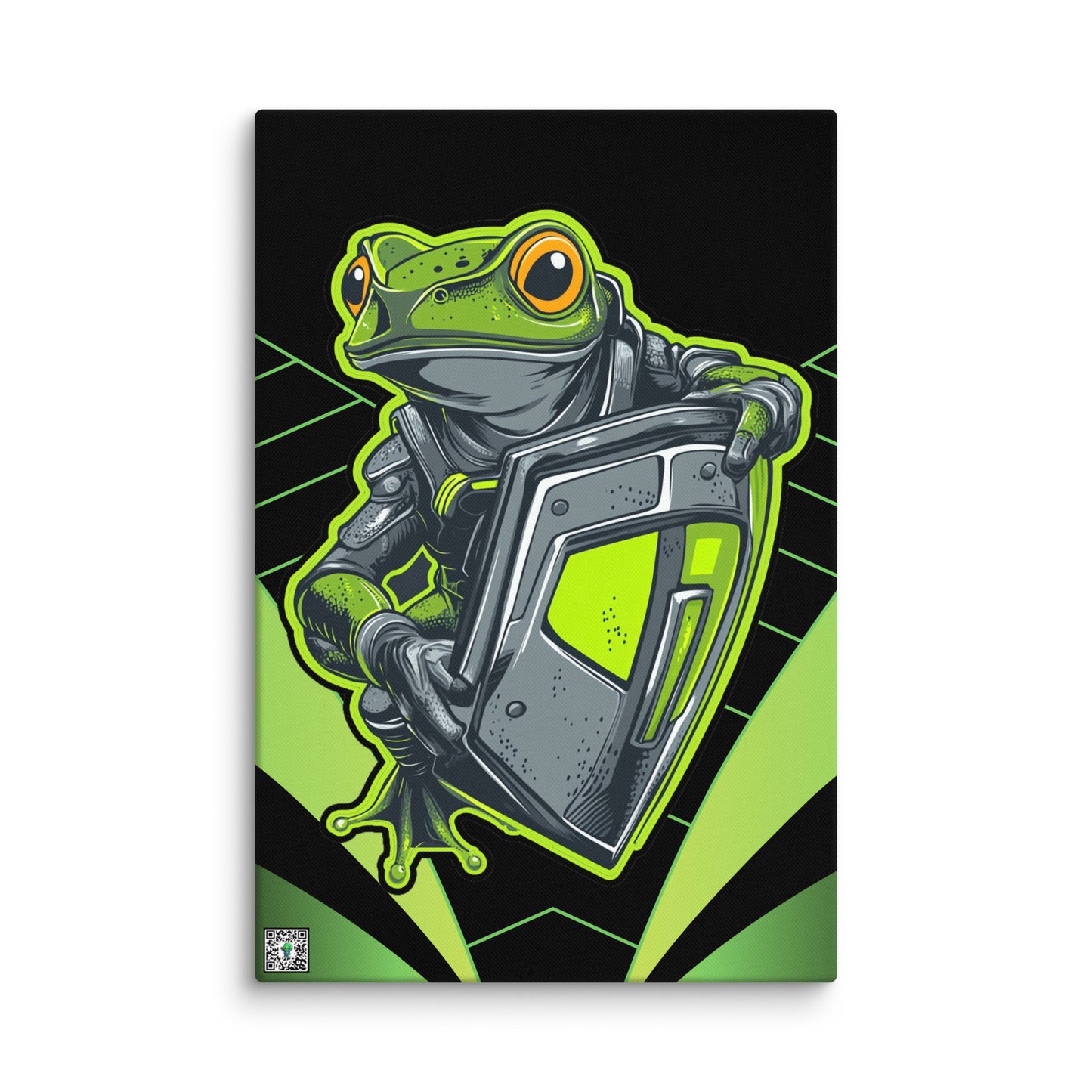 Bullfrog Battalion - Canvas Print