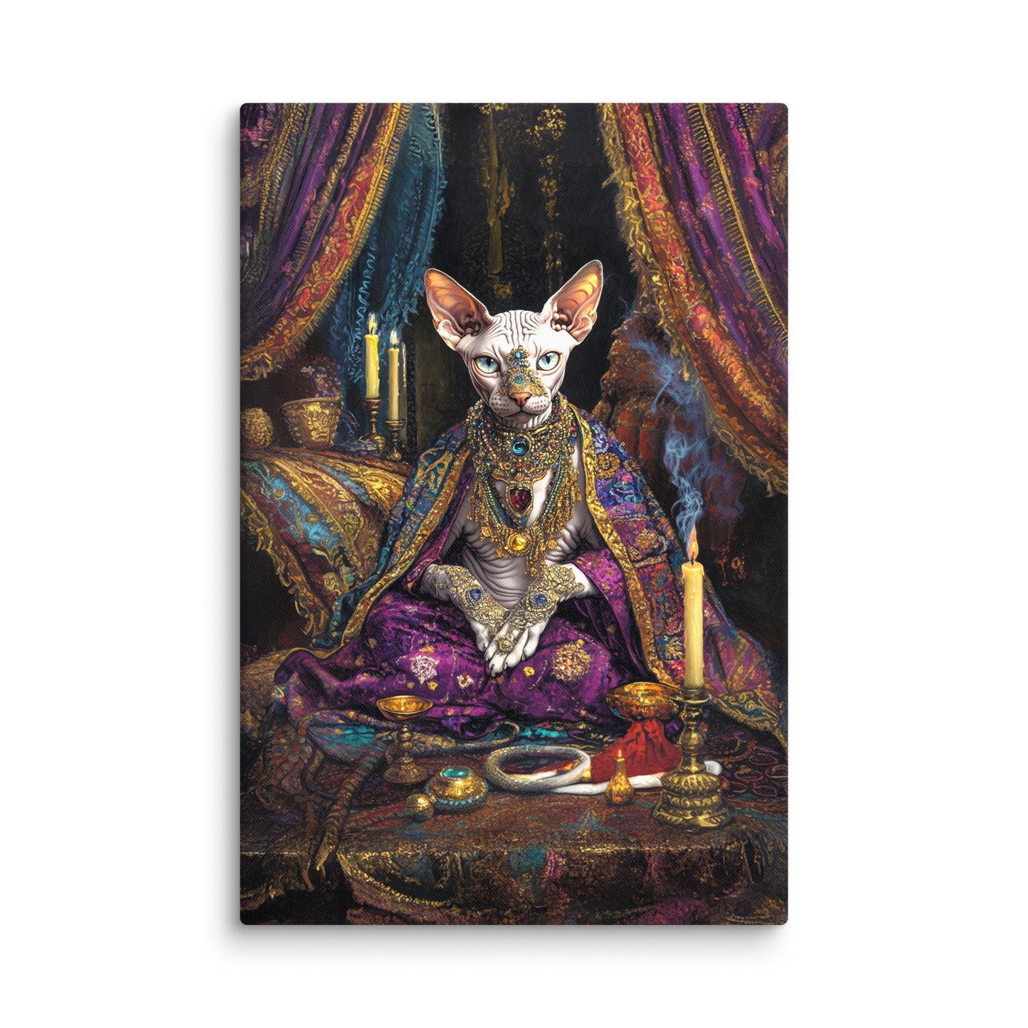 Her Majesty Sphinxara – Canvas Print