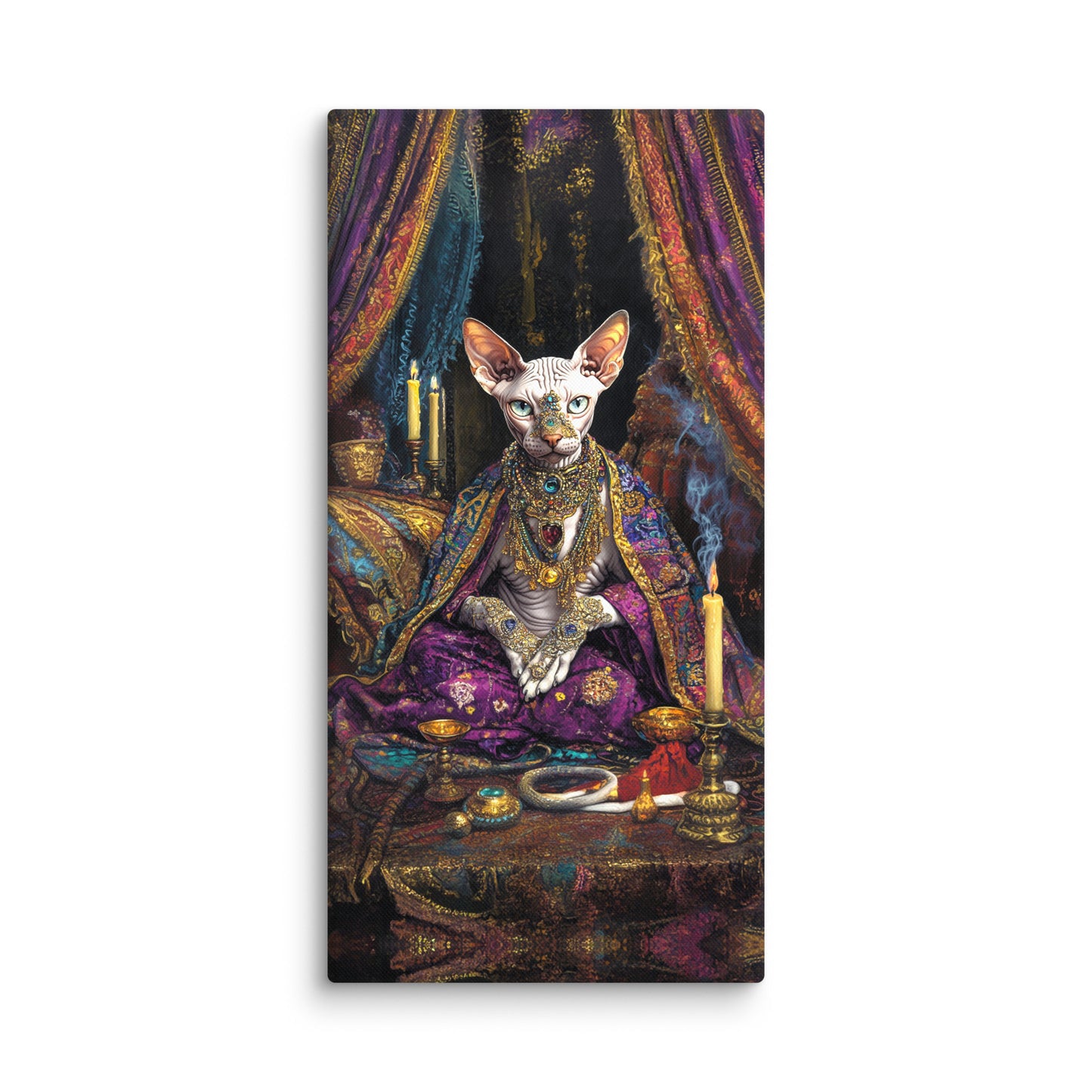 Her Majesty Sphinxara – Canvas Print