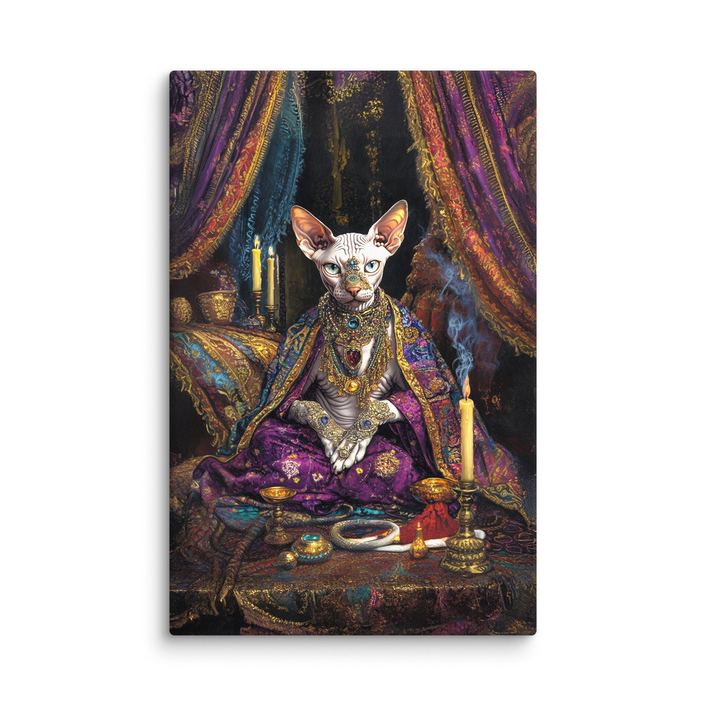 Her Majesty Sphinxara – Canvas Print