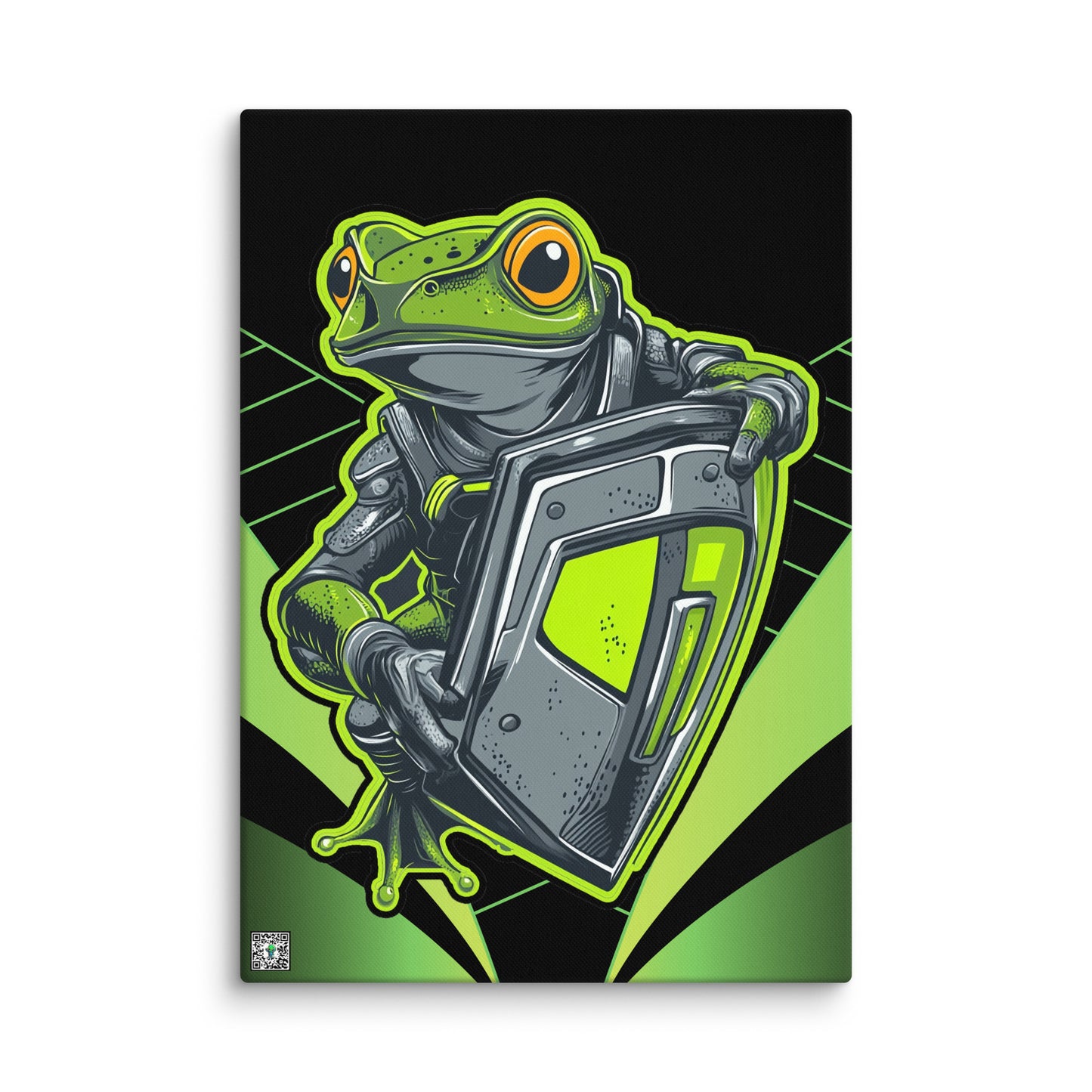 Bullfrog Battalion - Canvas Print