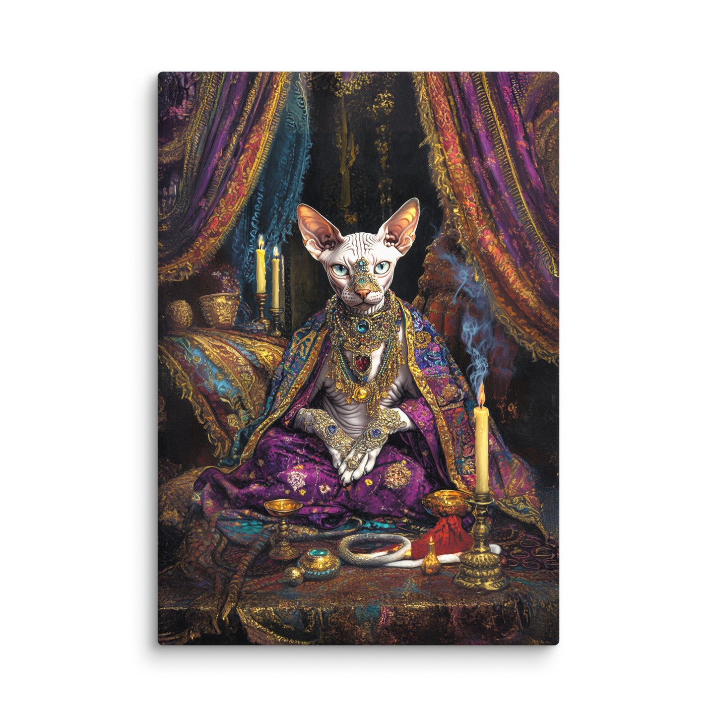 Her Majesty Sphinxara – Canvas Print