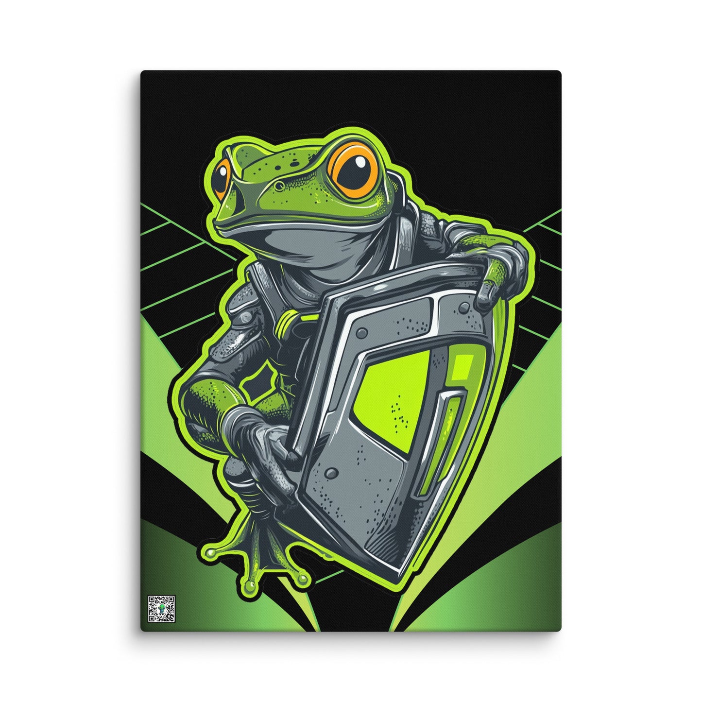 Bullfrog Battalion - Canvas Print