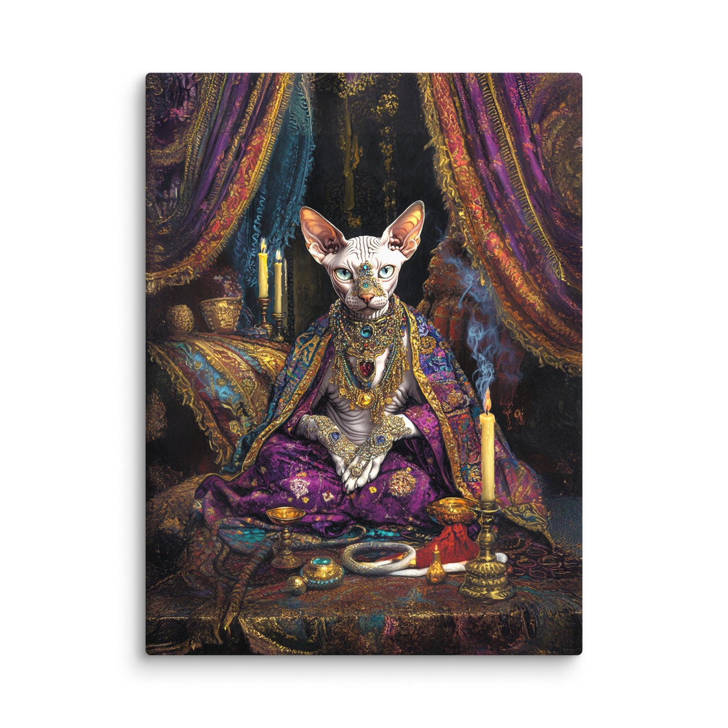 Her Majesty Sphinxara – Canvas Print