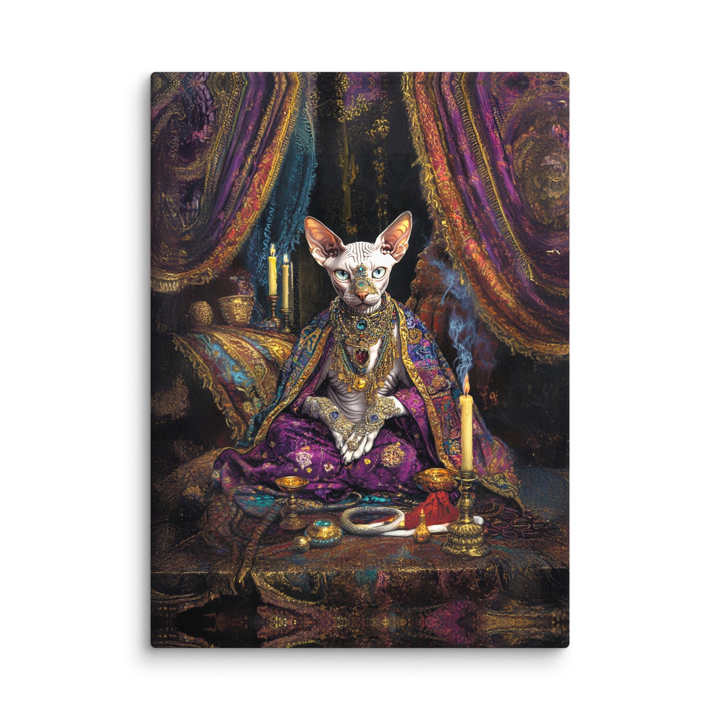 Her Majesty Sphinxara – Canvas Print