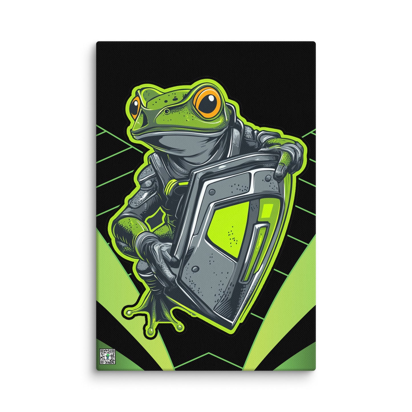 Bullfrog Battalion - Canvas Print