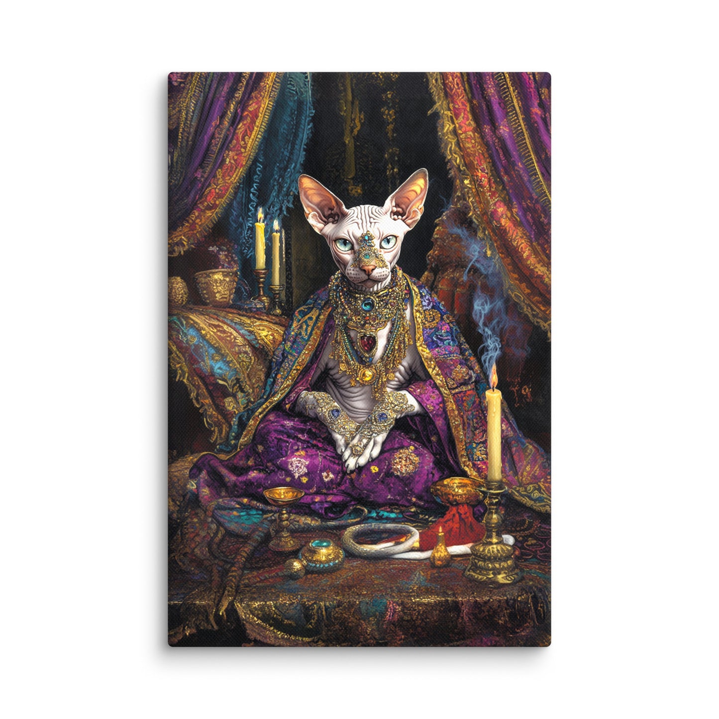 Her Majesty Sphinxara – Canvas Print