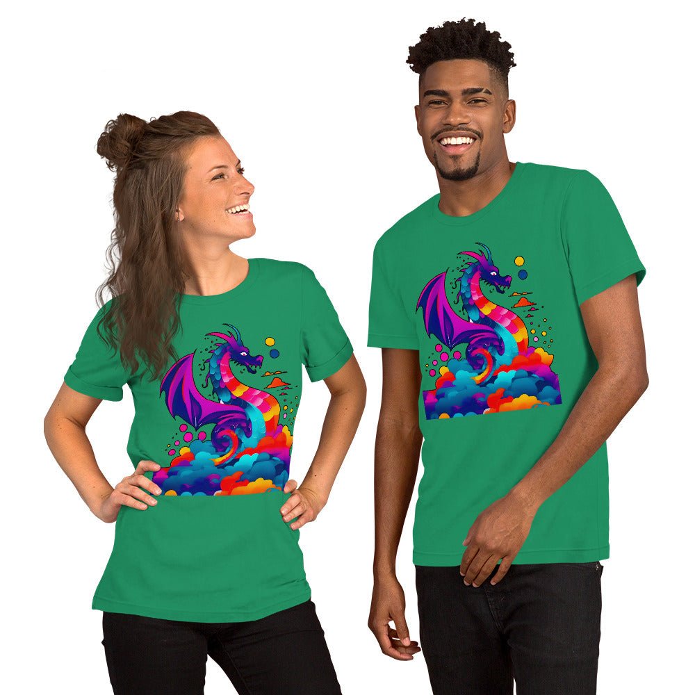 Celestial Chroma Dragon - Unisex t-shirt - BBairt
