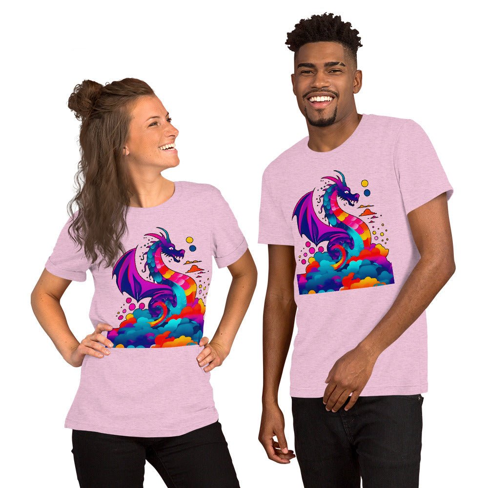 Celestial Chroma Dragon - Unisex t-shirt - BBairt