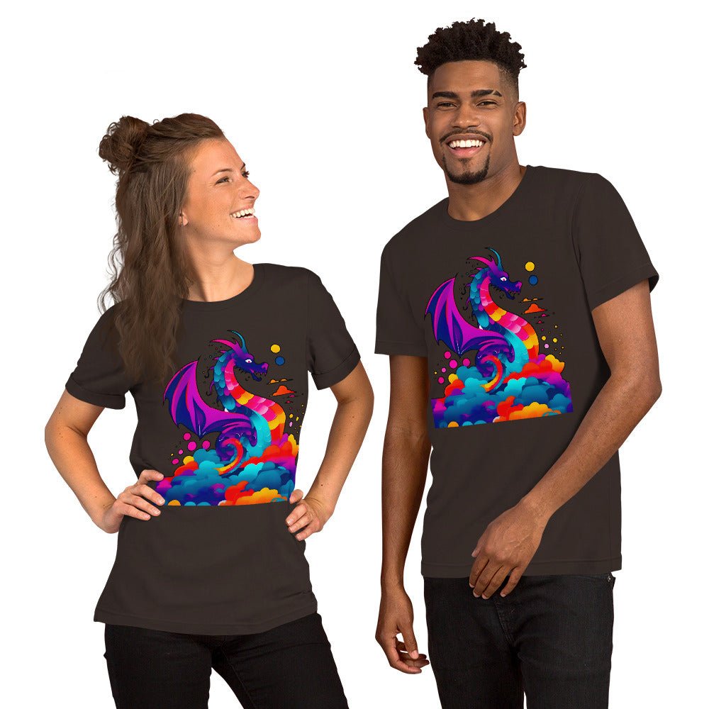 Celestial Chroma Dragon - Unisex t-shirt - BBairt