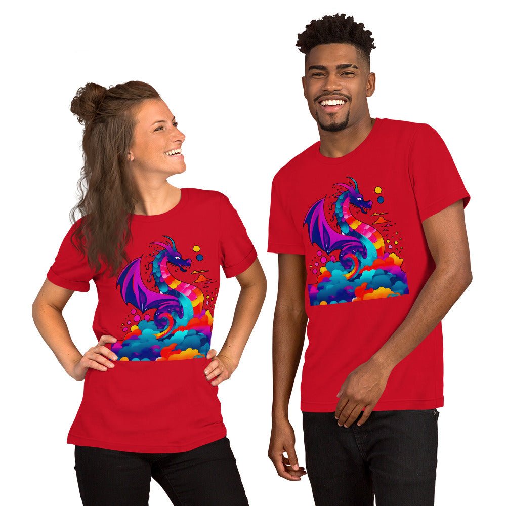 Celestial Chroma Dragon - Unisex t-shirt - BBairt