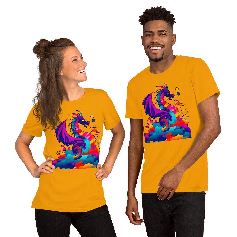 Celestial Chroma Dragon - Unisex t-shirt - BBairt