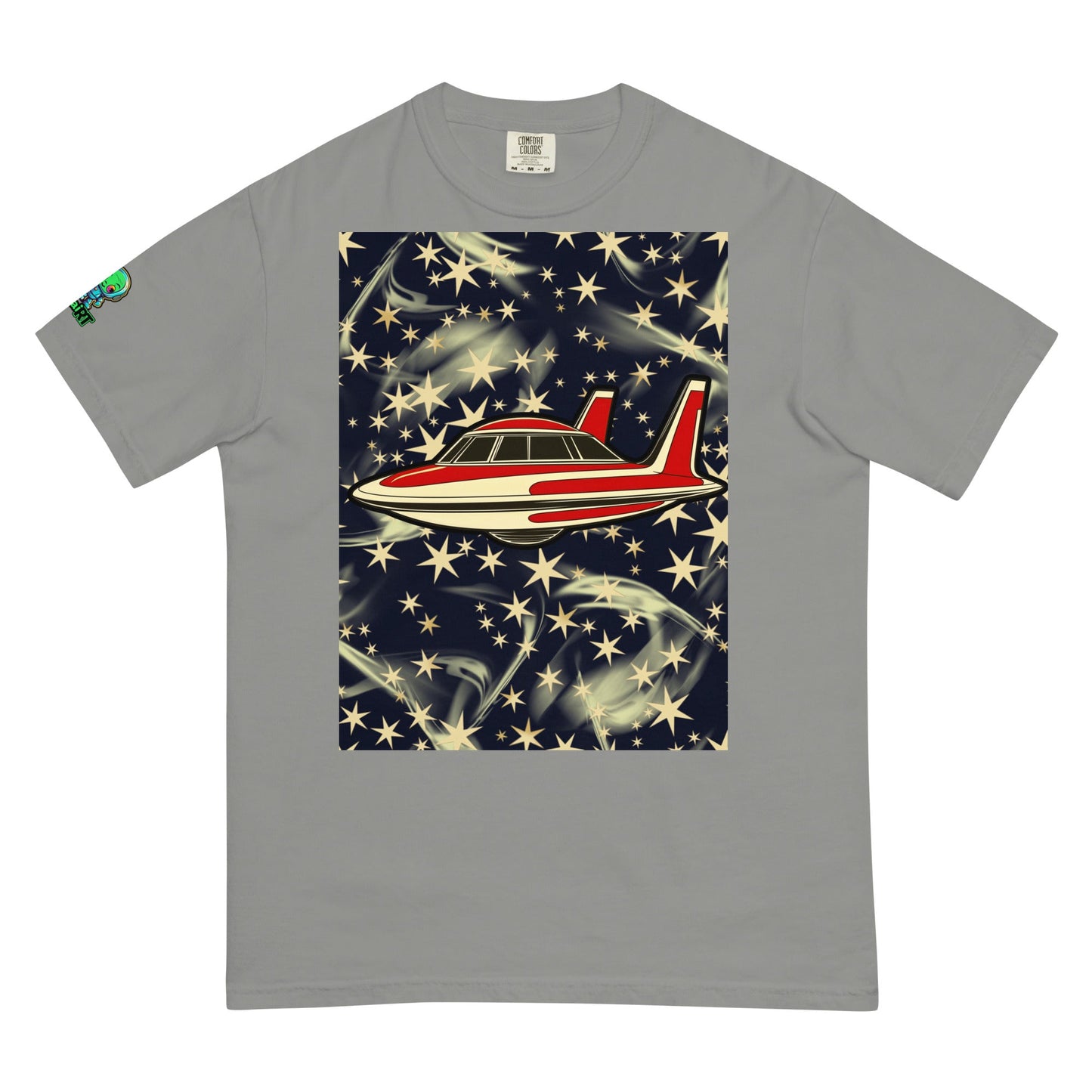 Celestial Cruiser - Unisex garment - dyed heavyweight t-shirt - BBairt