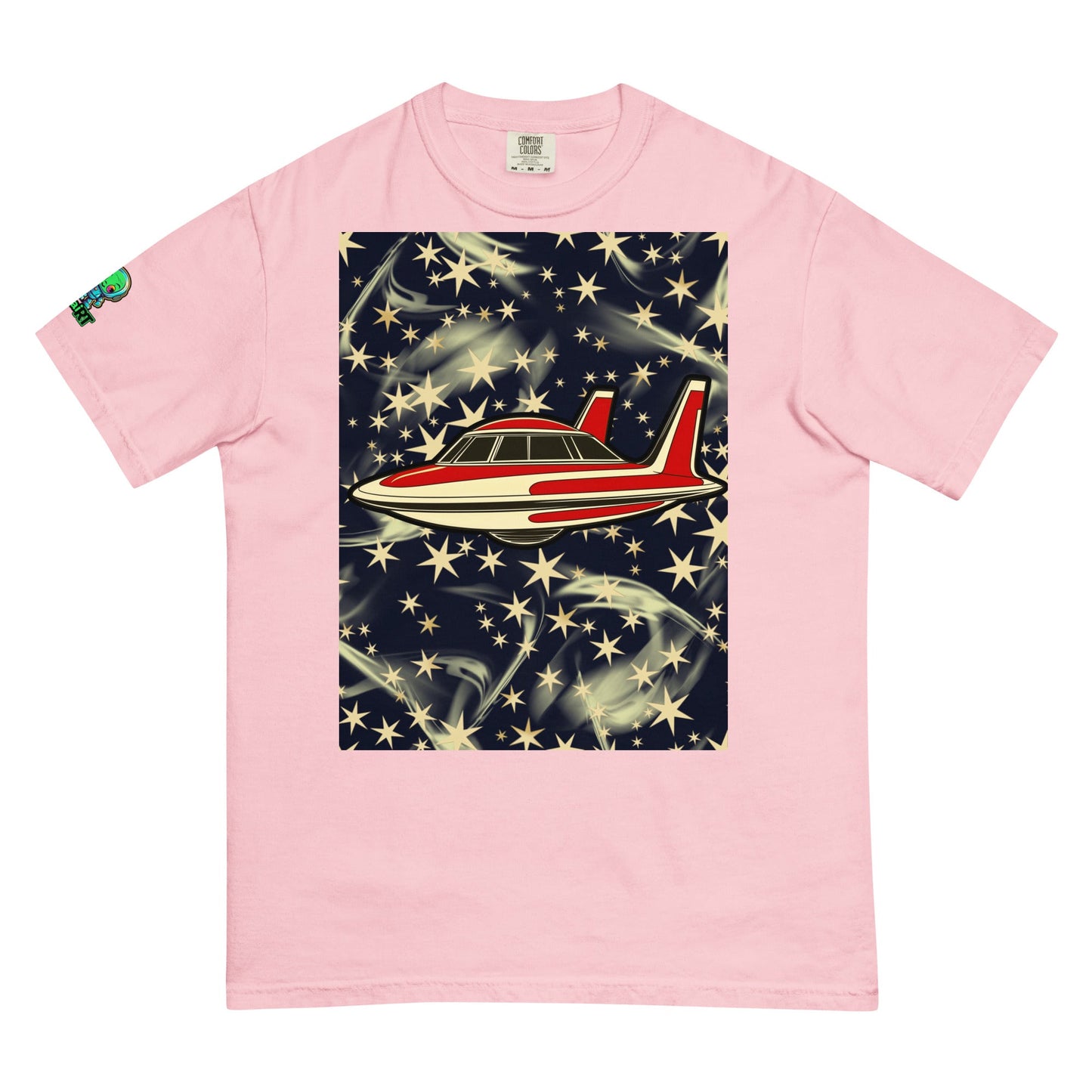 Celestial Cruiser - Unisex garment - dyed heavyweight t-shirt - BBairt