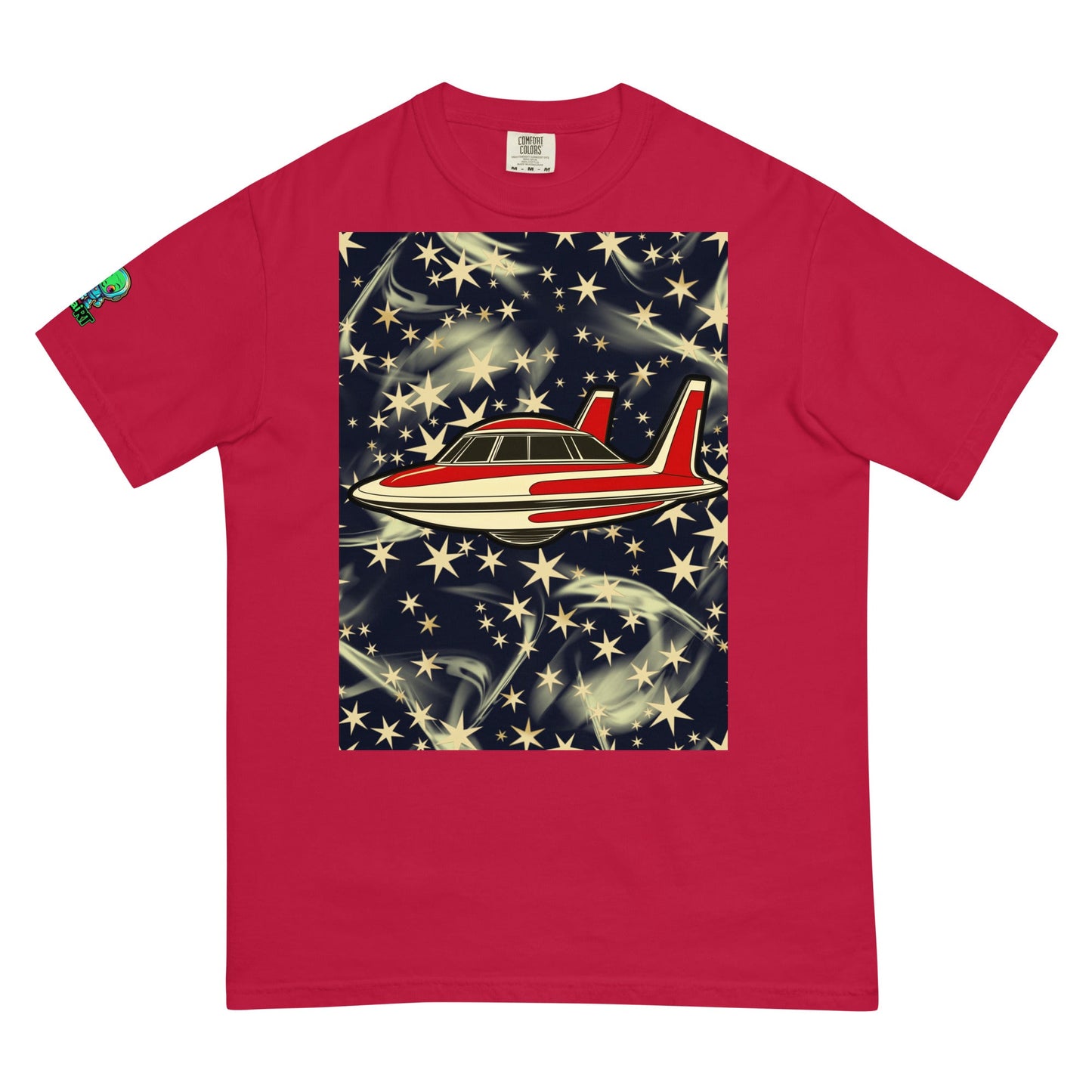 Celestial Cruiser - Unisex garment - dyed heavyweight t-shirt - BBairt
