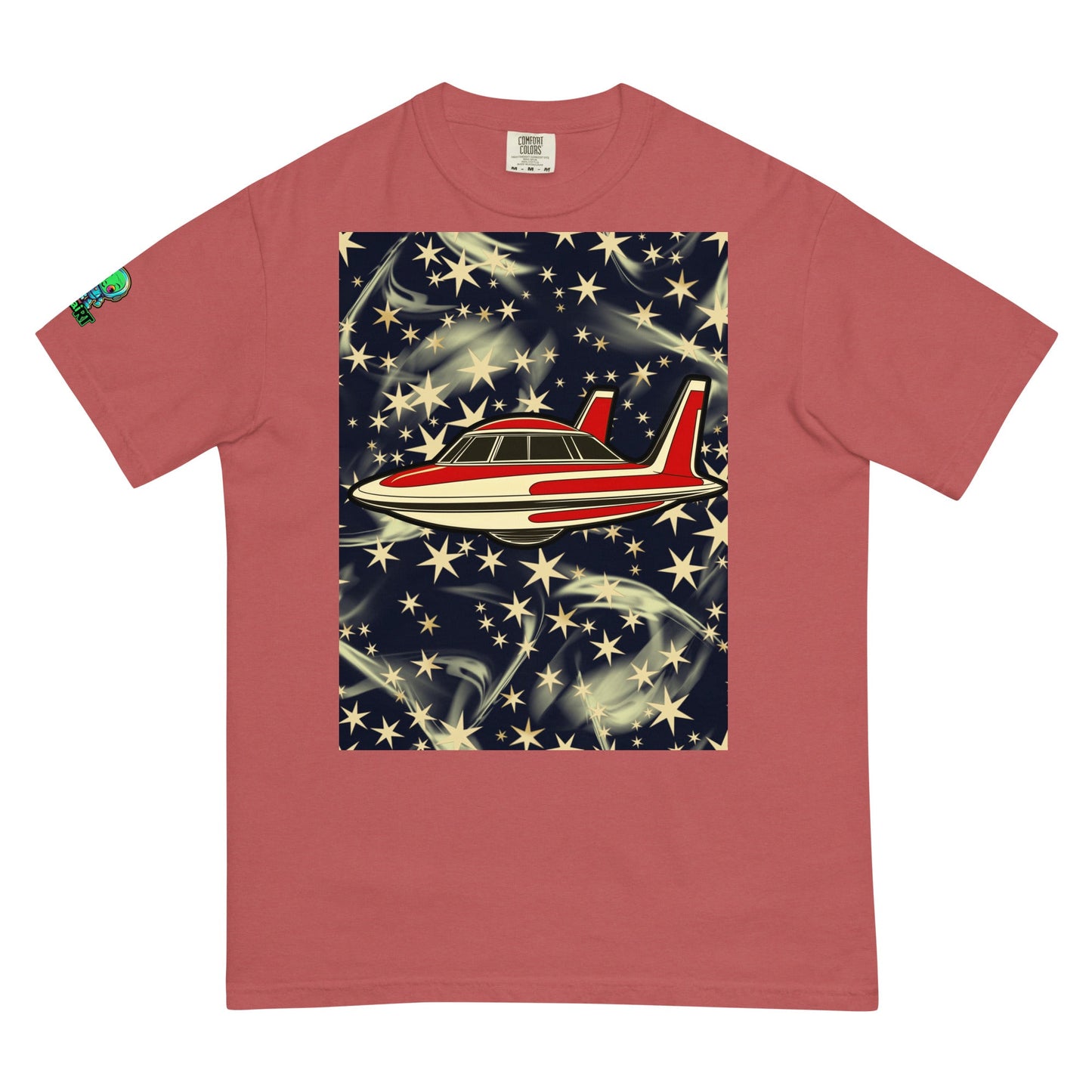 Celestial Cruiser - Unisex garment - dyed heavyweight t-shirt - BBairt