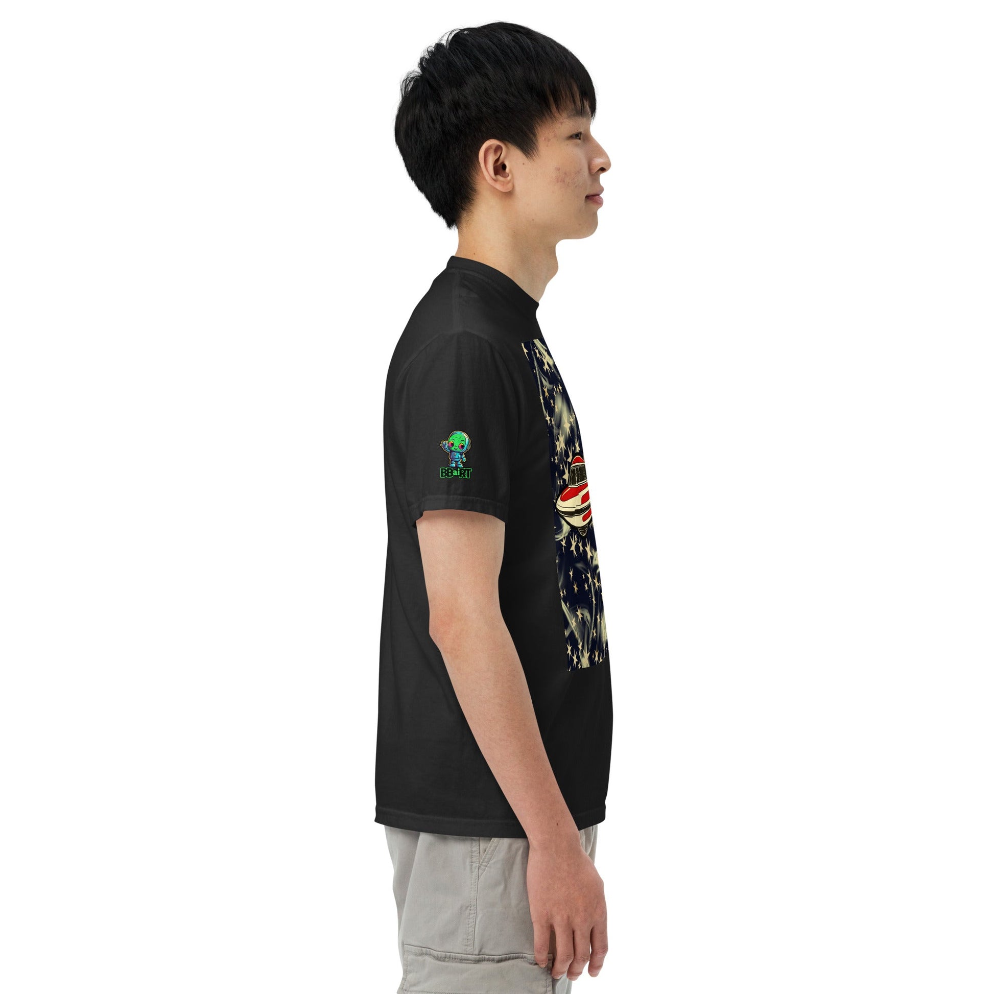 Celestial Cruiser - Unisex garment - dyed heavyweight t-shirt - BBairt