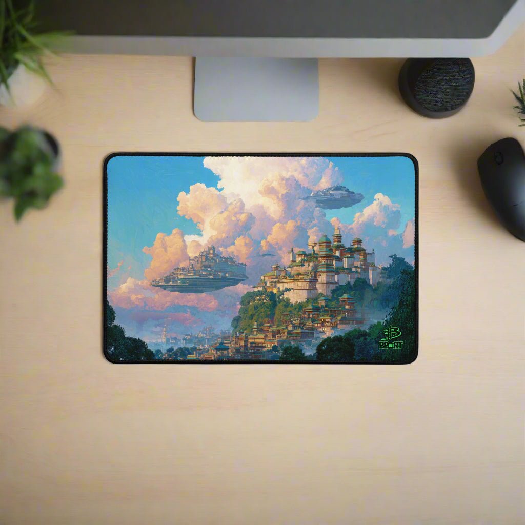 Citadels of the Cumulus Way – Desk Mat - BBairt