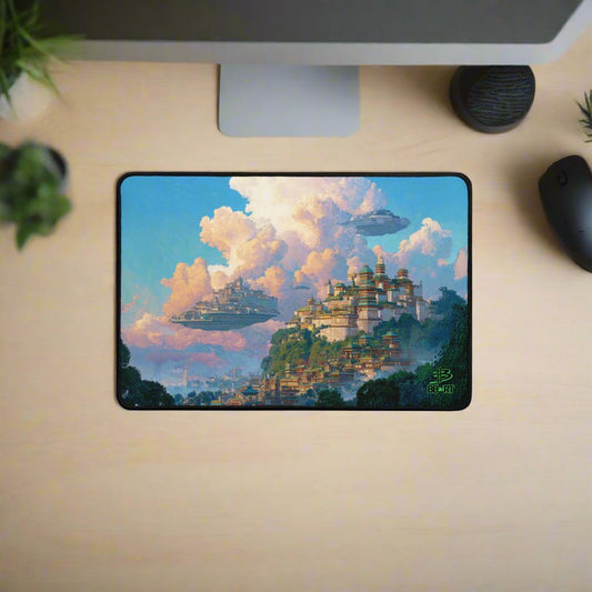 Citadels of the Cumulus Way – Desk Mat - BBairt