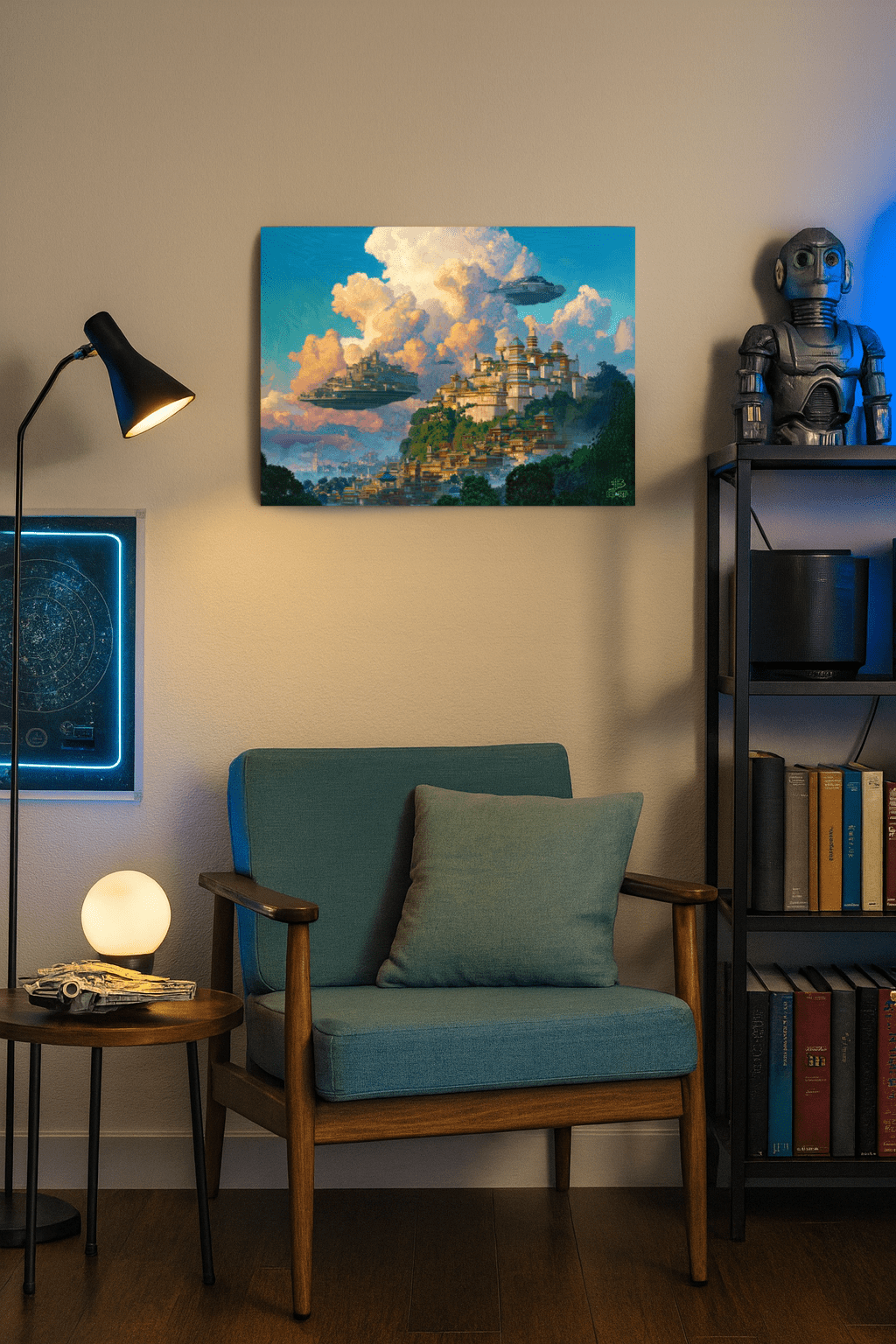 Citadels of the Cumulus Way – Photo Paper Poster - BBairt