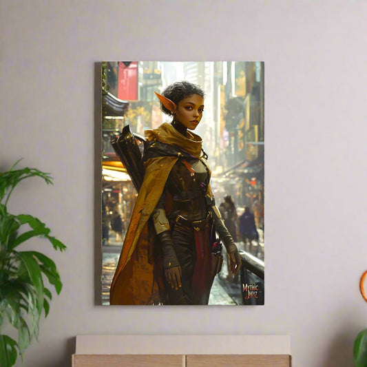 City Strider Photo Paper Poster - Mythic Jheyz Collection - BBairt