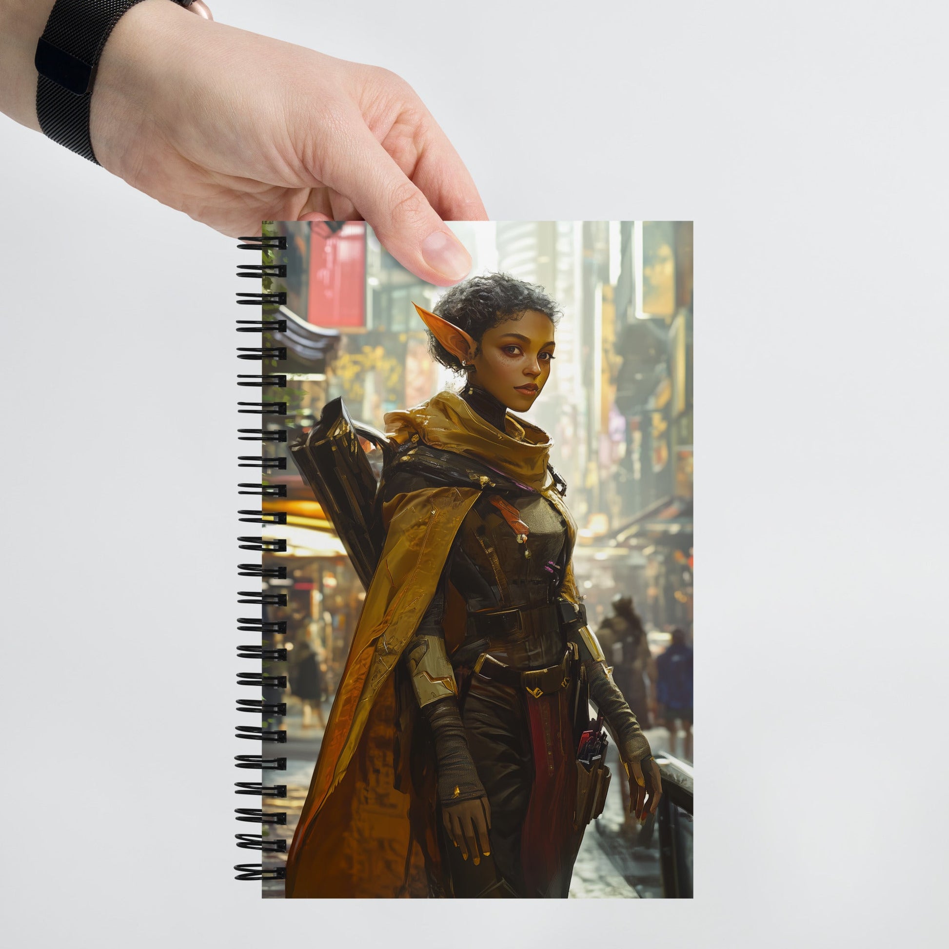 City Strider Spiral Notebook - Mythic Jheyz Collection - BBairt