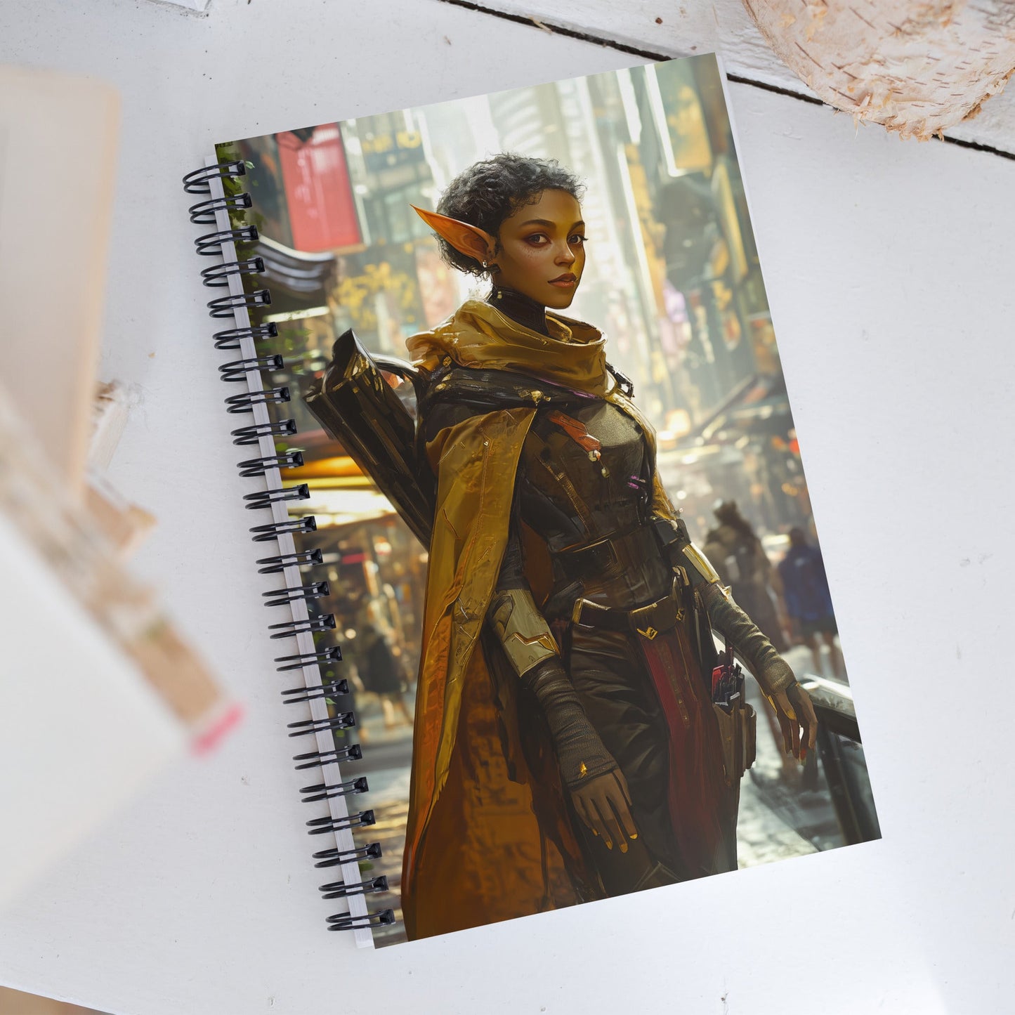 City Strider Spiral Notebook - Mythic Jheyz Collection - BBairt