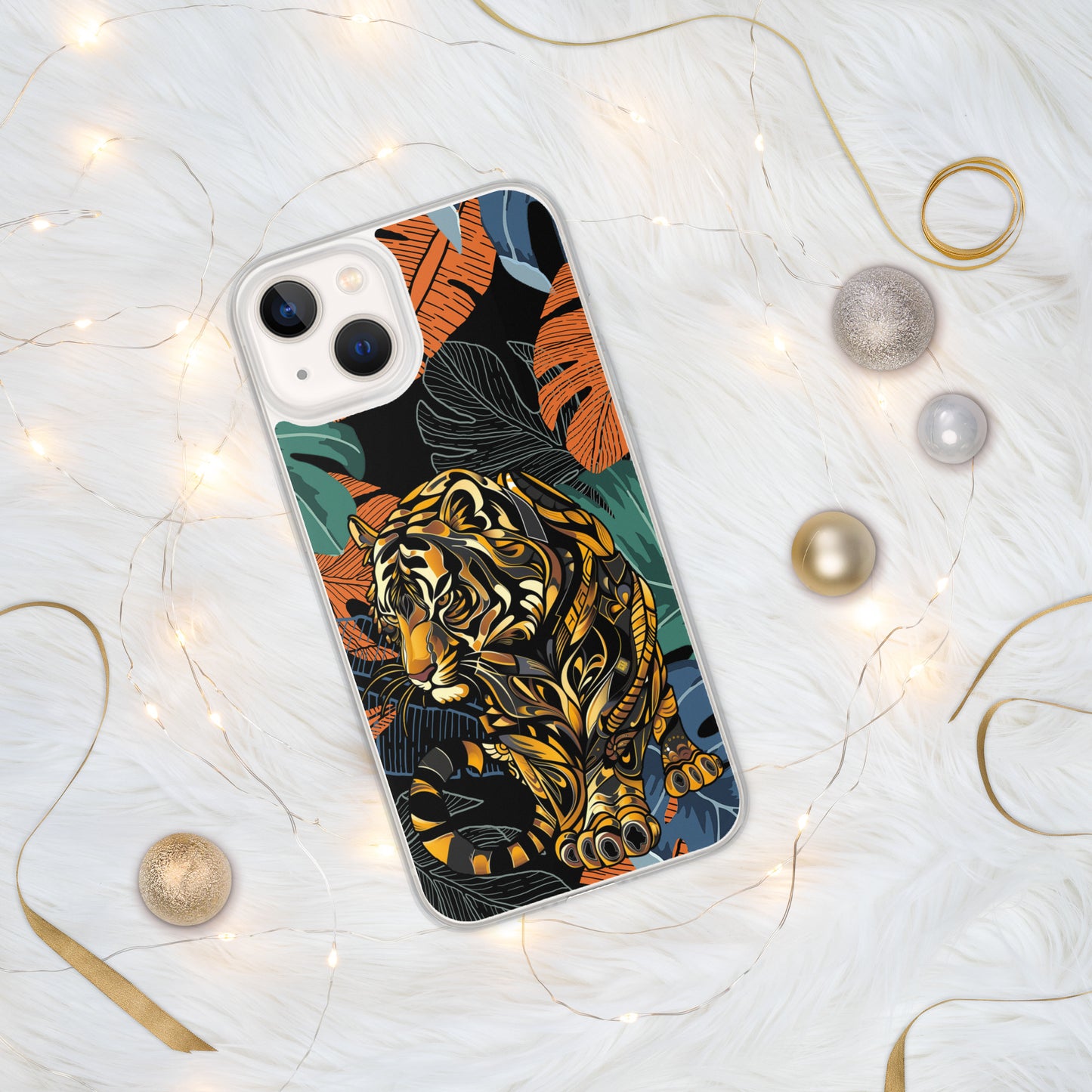 Bengal Brilliance - Clear Case para sa iPhone®