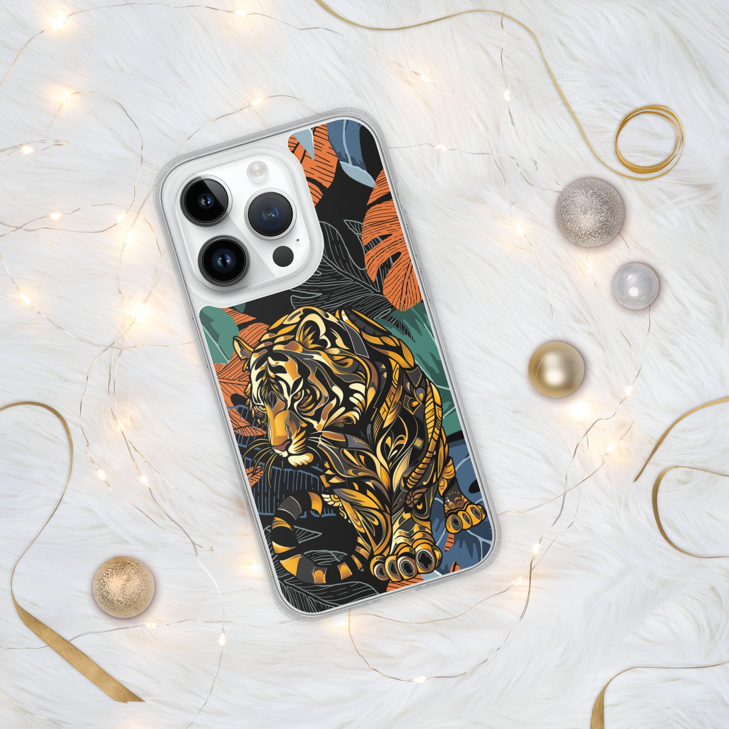 Bengal Brilliance - Clear Case para sa iPhone®