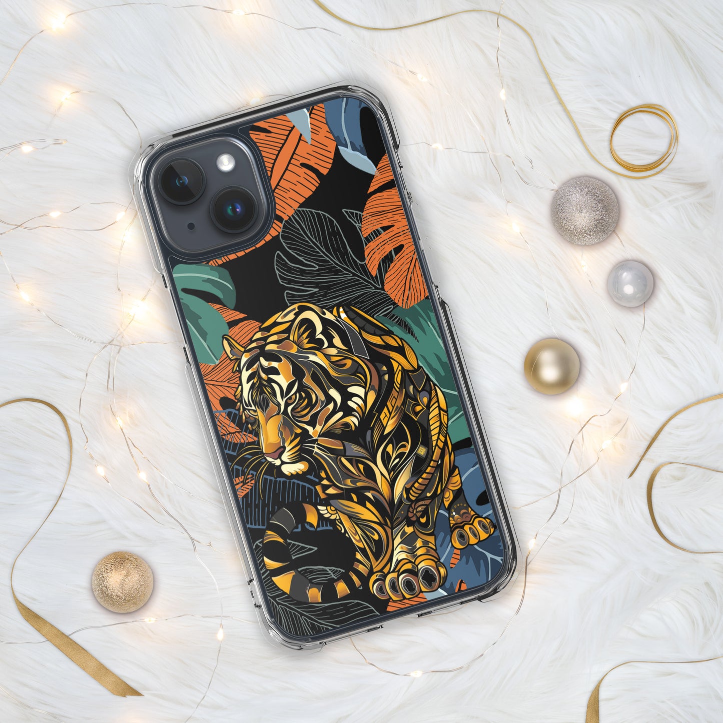 Bengal Brilliance - Clear Case para sa iPhone®