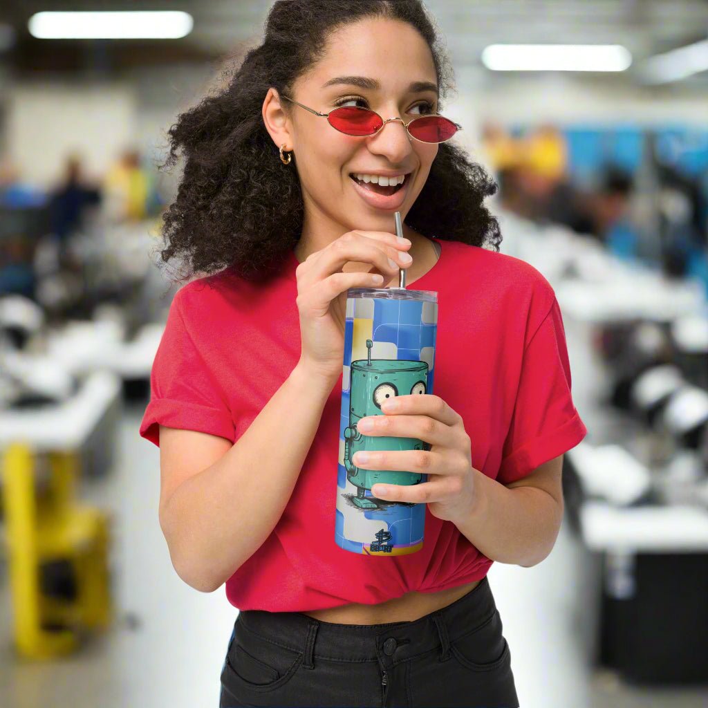 Clyde the Loyal Droid - Stainless Steel Tumbler - BBairt